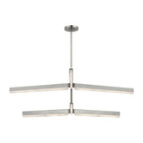 Linea 36W 6 LED 2 Tier Chandelier 56 Inch Wide by Visual Comfort Modern - KWCH704