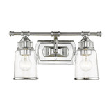 Lawrenceville 2 Light Vanity Light by Livex - 10512