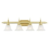 French Regency 4 Light Vanity Light by Livex - 1284