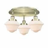 Oxford 3 Light 18.25 Inch Wide Flush Mount by Innovations - 916-3C-G53