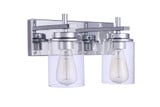 Reeves 2 Light Vanity Light by Craftmade - 17414