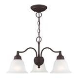 Essex 3 Light Small Chandelier by Livex - 1343