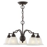 Essex 5 Light Medium Chandelier by Livex - 1346