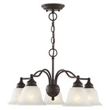 Essex 5 Light Medium Chandelier by Livex - 1346