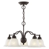 Essex 5 Light Medium Chandelier by Livex - 1346