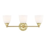 Somerville 3 Light Vanity Light 23 Inch Wide by Livex - 13663