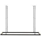 Stagger Halo 50W 1 LED Large Linear Pendant by Visual Comfort Modern - MDLS18727