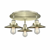 Ballston Urban 3 Light 19.75 Inch Wide Flush Mount by Innovations - 916-3C-M1-M7