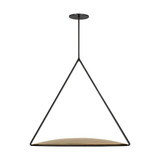 Cymbal 27W 1 LED Light Large Pendant by Visual Comfort Modern - PBPD35127/NB