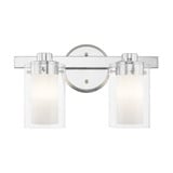 Manhattan 2 Light Vanity Light by Livex - 1542