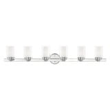 Manhattan 6 Light Vanity Light by Livex - 15456