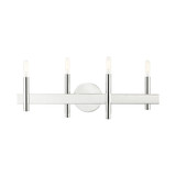 Denmark 4 Light Candle Style Vanity Light by Livex - 15584