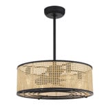 Astoria 24W 4 LED Fan D'Lier Style 25 Inches Wide by Savoy House - 25-FD-1650