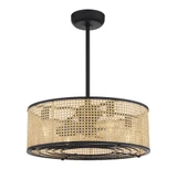 Astoria 24W 4 LED Fan D'Lier Style 25 Inches Wide by Savoy House - 25-FD-1650
