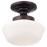 1 Light 12 Inch Wide Semi Flush Mount by Minka Lavery - 2255
