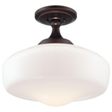 1 Light 17.25 Inch Wide Semi Flush Mount by Minka Lavery - 2259