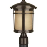 Wish LED Outdoor Light 1 Light Cylinder Shade 9 x 14.81 Inches by Progress - P6424