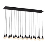 Cupola 18 Light Mini Chandelier by Visual Comfort Modern SLCH51630