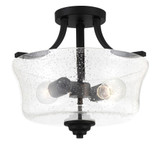 Shyloh 2 Light 13.25 Inch Wide Semi Flush Mount by Minka Lavery - 4922