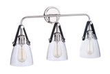 Hagen 3 Light Vanity Light by Craftmade - 51303