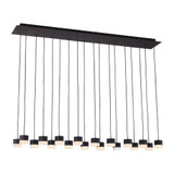 Gable 18 Light Mini Chandelier by Visual Comfort Modern SLCH52330-277 - SLCH52330-277