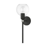 Downtown 1 Light Sphere Wall Sconce by Livex - 16971