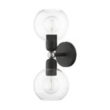 Downtown 2 Light Sphere Vanity Light by Livex - 16972