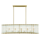 Glasbury 10 Light Mini Chandelier by Eurofase - 47240