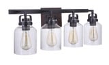 Foxwood 4 Light Vanity Light by Craftmade - 53604