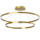 Circulo 1 LED Oversized Pendant by Dainolite - CIR-3397C