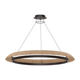 Noa 1 Light Oversized Chandelier by Visual Comfort Modern SLCH55727 - SLCH55727