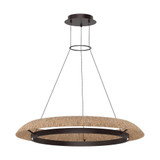Noa 1 Light Oversized Chandelier by Visual Comfort Modern SLCH55827