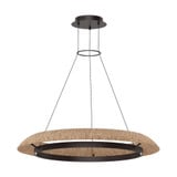 Noa 1 Light Oversized Chandelier by Visual Comfort Modern SLCH55827 - SLCH55827