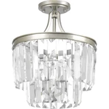 Glimmer 3 Light 13.13 Inch Wide Semi Flush Mount by Progress - P2325