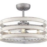 Gulliver 3 Light 23.5 Inch Wide Semi Flush Mount by Progress - P250012