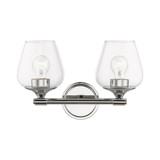 Willow 2 Light Vanity Light by Livex - 17472