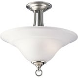Trinity 2 Light 16 Inch Wide Semi Flush Mount by Progress - P3473