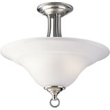 Trinity 2 Light 16 Inch Wide Semi Flush Mount by Progress - P3473