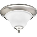 Trinity 1 Light 12.5 Inch Wide Flush Mount by Progress - P3475