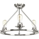 Debut 3 Light 19.88 Inch Wide Semi Flush Mount by Progress - P350036