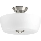 Leap 2 Light 14 Inch Wide Semi Flush Mount by Progress - P350060