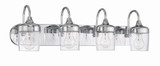 Wrenn 4 Light Vanity Light by Craftmade - 58104