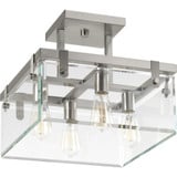 Glayse 4 Light 16.75 Inch Wide Semi Flush Mount by Progress - P350090
