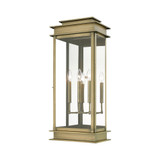 Princeton 3 Light Outdoor Wall Lantern by Livex - 20208