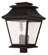 Hathaway 4 Light Candle Style Outdoor Wall Lantern by Livex - 20240