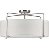 Kempsey 3 Light 21.75 Inch Wide Semi Flush Mount by Progress - P350110