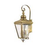 Cambridge 3 Light Outdoor Wall Lantern by Livex - 2033