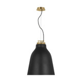 Forge 19W 1 LED Large Tall Pendant 20 Inch Wide by Visual Comfort Modern - SLPD12727