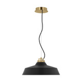 Forge 19W 1 LED Large Short Pendant 18 Inch Wide by Visual Comfort Modern - SLPD12827