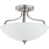 Laird 3 Light 15.63 Inch Wide Semi Flush Mount by Progress - P350136